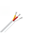 10m CCT kabel, wit rond - 3x0,35mm², 12V-24V voor LED strip