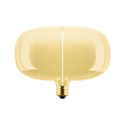 E27 4W Big Flex Magnetic P215 LED lamp - 120lm, 1800K, dimbaar, goud glas