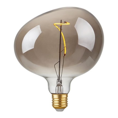 E27 4W LED Filament Flex Snoopy G150 - 130lm, 2200K, dimbaar, rookglas
