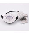 7W Inbouwspot RA96, DimToWarm+CCT, Dimbaar - Gat: Ø6,8 cm, Afm: Ø8,3 cm, Witte rand