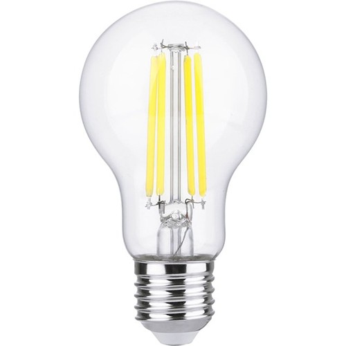 E27 3,8W dimbare LED filamentlamp - A60, 806lm, Klasse A, helder glas, 2700K