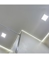 12W vierkant LED inbouwpaneel - CCT, Backlit, CREE chip, 6 jaar garantie