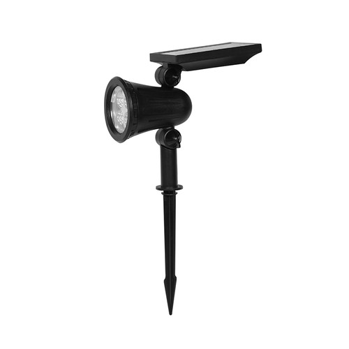 1,54W Solar tuinspot met spies - 5,5V, IP54, 3000K, 2200mAh batterij