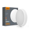 30W LED plafondlamp met sensor - 5CCT, witte rand, ingebouwde bewegingssensor
