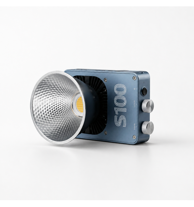 100W Compacte studioverlichting voor foto & video incl. batterijgreep - Dimbaar, CCT