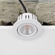 7W RA96 CCT + DimToWarm inbouwspot voor isolatie - dimbaar, Gat: Ø6,8 cm, Afm: Ø9,3 cm