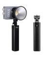 100W Compacte studioverlichting voor foto & video incl. batterijgreep - Dimbaar, CCT