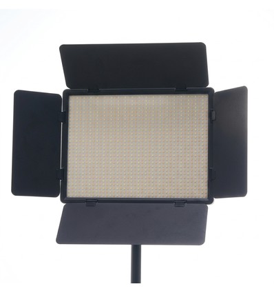 200W LED-lichtpaneel voor foto en video - Incl. Barndoors, instelbare CCT en 8 effecten