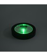 Oplaadbare RGB LED-onderzetter - Zwart, IP54 buiten