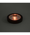 Oplaadbare RGB LED-onderzetter - Zwart, IP54 buiten