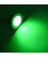 13W Ø11,4cm inbouwspot RGB+CCT RA93 - 24V DC, Gat: Ø9,5 cm, Afm: Ø11,4 cm, Witte rand