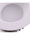 13W Ø11,4cm inbouwspot RGB+CCT RA93 - 24V DC, Gat: Ø9,5 cm, Afm: Ø11,4 cm, Witte rand