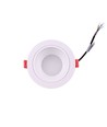 13W Ø11,4cm inbouwspot RGB+CCT RA93 - 24V DC, Gat: Ø9,5 cm, Afm: Ø11,4 cm, Witte rand
