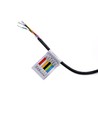 13W Ø11,4cm inbouwspot RGB+CCT RA93 - 24V DC, Gat: Ø9,5 cm, Afm: Ø11,4 cm, Witte rand