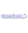 60cm Industrie armatuur - Voor 2x 60cm T8 LED buizen, IP65 waterdicht, doorgekoppeld