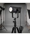 300W Schijnwerper voor foto/video - Flikkervrij RA97, instelbare kleur/helderheid, display, afstandsbediening, 5m kabel