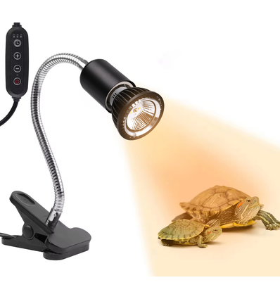 Reptielen LED-lamp UVB - 5W, cliphouder