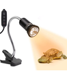 Reptielen LED-lamp UVB - 5W, cliphouder