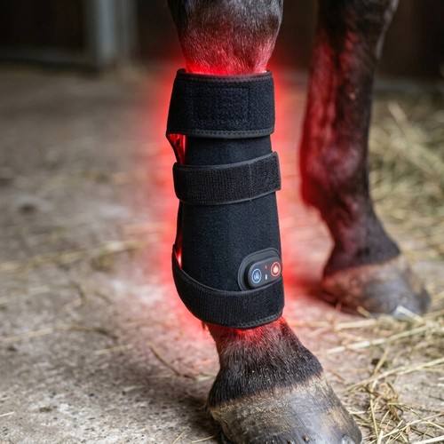 Roodlichttherapie gamache voor paarden - benen en gewrichten, infrarood, oplaadbaar