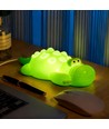 MOCHI Krokodil nachtlampje van zachte siliconen - oplaadbaar, kleurwissel + warm wit