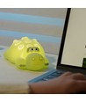 MOCHI Krokodil nachtlampje van zachte siliconen - oplaadbaar, kleurwissel + warm wit