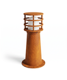Corten 11W tuinlamp - 40 cm, IP65 buiten, incl. lichtbron