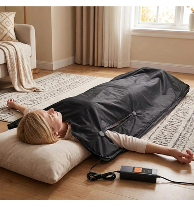 Infrarood saunadeken 180 x 80 cm - 2 warmtezones