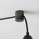 Zwart chroom pendelophanging - Voor o.a. hanglampen