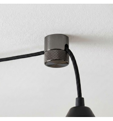 Chroomkleurige lampophanging - Voor o.a. hanglampen