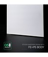 60x60 LED paneel, 20W - 180lm/W, 6500K, Backlit