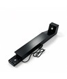 Zwarte Z tuinlamp - 10W, 80 cm, IP65 buiten, incl. lichtbron