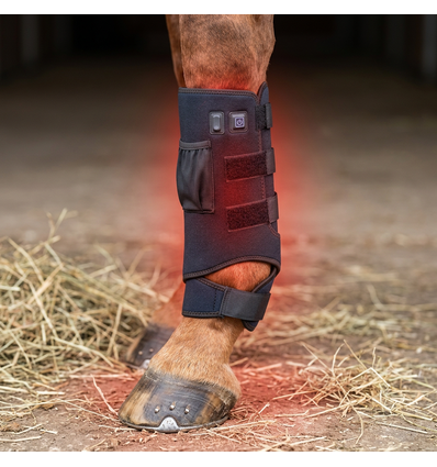 Lichttherapie gamache voor paarden - Infrarood en rood licht, incl. powerbank