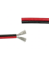 10m 1,2mm² kabel rood/zwart - 2-aderig (16AWG), 12V-24V, voor LED strip