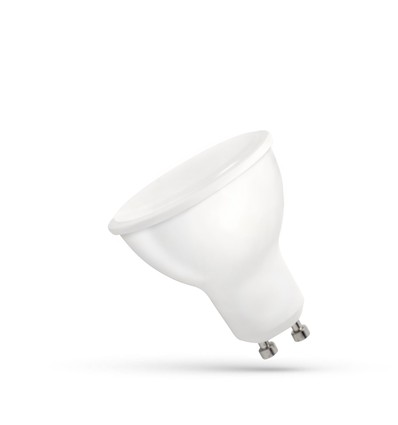 GU10 4W LED-lamp - Gematteerd, wit kunststof