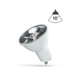 GU10 6W LED spot - 10° extra gefocust