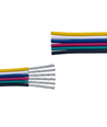 10m 1,2mm² RGBCCT kabel - 6-aderig (16AWG), 12V-24V voor LED strip