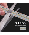 V-Tac 5m 22W/m LED-strip - 24V, IP20, 4000K, 700 LED's per meter