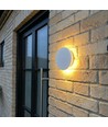 DOME wandlamp 18W - CCT, IP65, wit