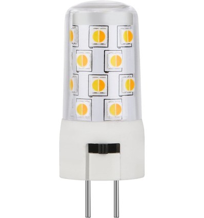 GY6.35 3W LED lamp, 12V - CCT, dimbaar, RA90, 300lm, helder glas