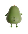 MOCHI Avocado nachtlampje - warm/neutraal wit, oplaadbaar