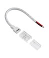 Waterdichte startconnector voor LED strip - 8mm, enkelkleurig, IP68, 5V-24V, voor SMD en COB