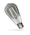 E27 2,5W ST65 LED lamp - Modernshine decoratieve lamp, amber glas