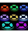 V-Tac 7W/m RGB spatwaterdichte LED-strip - 5m, 60 LED per meter