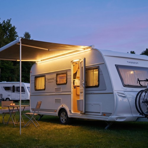 6m LED strip voor caravan, camper, luifel, voortent - 12V, IP68 waterdicht, 7,5W/m