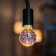 E27 3W LED lamp - A60, 3D ster effect
