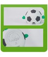 MOCHI Voetbal nachtlampje van zachte siliconen - oplaadbaar, kleurwissel + warm wit