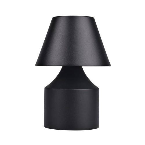 Oplaadbare LED tafellamp - Zwart, touch dimbaar, 3-in-1, IP20 binnen
