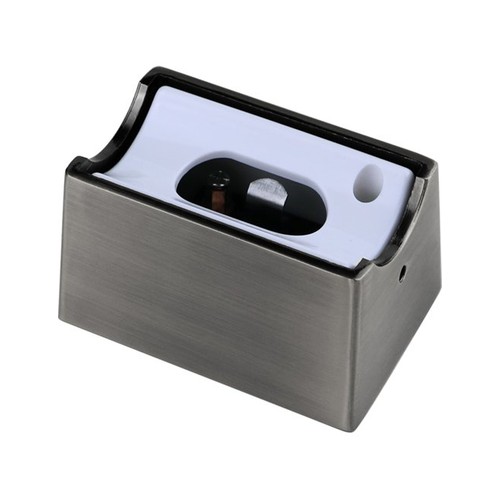 S14d fitting in metalen behuizing - Geborsteld chroom