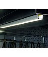 1m aluminiumprofiel SMART16 BC3/U4 - Zwart geanodiseerd, opbouw, LED profiel