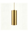 Fitting E14 & rozet, Designer - Goud look, 2m snoer excl. lichtbron